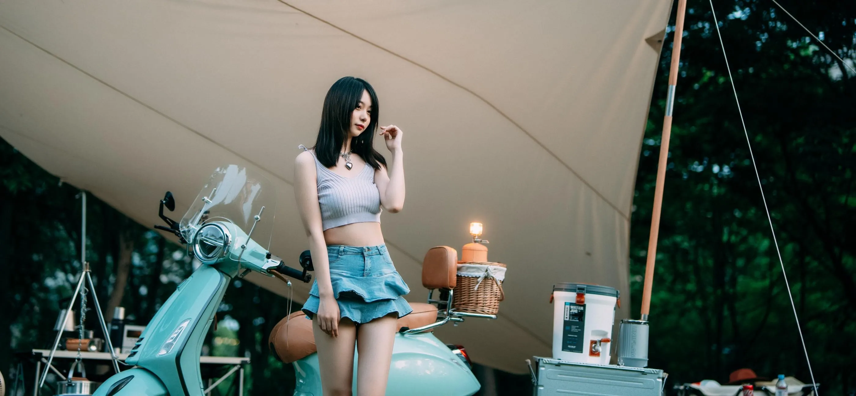 [YITUYU艺图语]2022.08.09 夏天的白加黑 小可爱 [48P]插图2